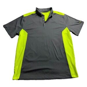 Nike Golf DRI FIT Mens Athletic Performance SS Polo Shirt Sz XL